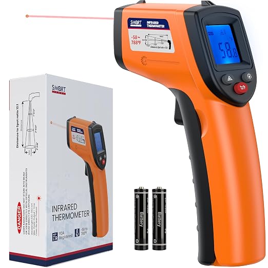 SMART JERRY - Infrared Thermometer Gun | Non-Contact Digital Temperature Gun by SMARTJERRY