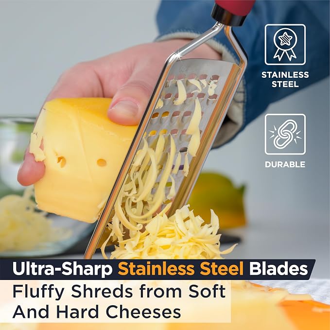Deiss PRO Coarse Grater & Hand Held Cheese Grater - Image 3