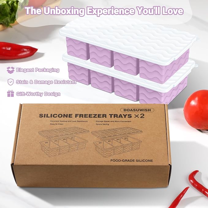 Doasuwish Silicone Freezer Tray - Image 7