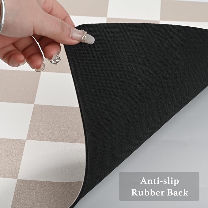Ohocut Checkered Dish Drying Mat - Image 7