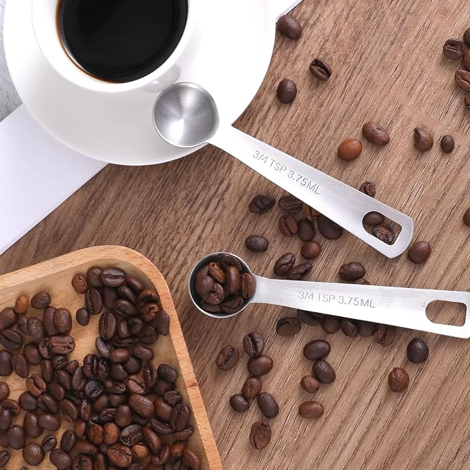 Measuring Spoons, Small Metal Teaspoons - Image 4