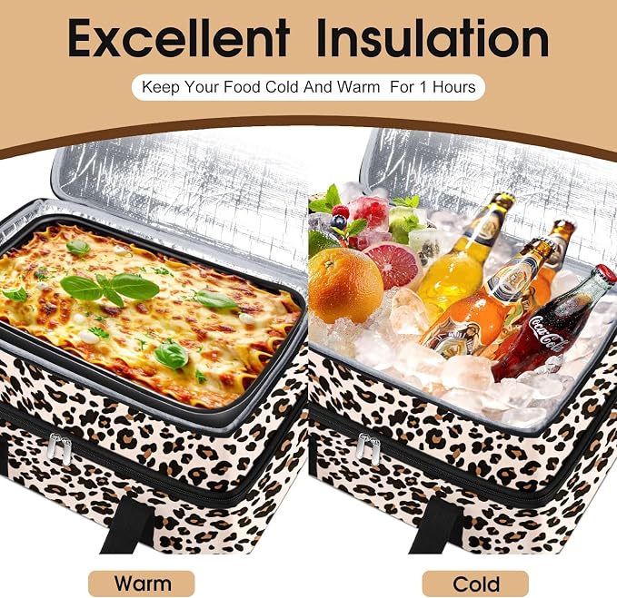 Double Insulated Casserole Carrier, Portable Casserole Carrier - Image 4