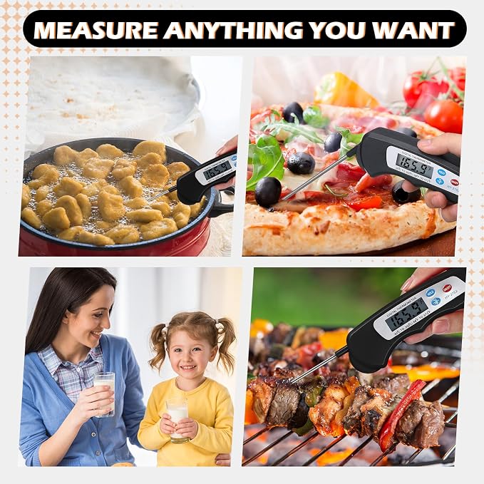 Xuhal 12 Pcs Digital Meat Thermometer - Image 6