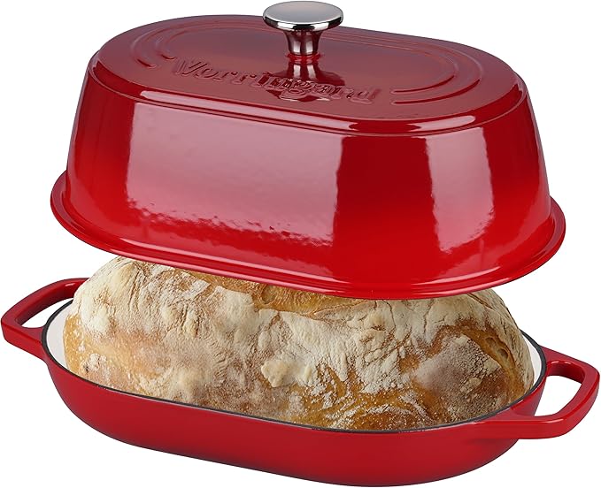 VORRINGARD Enameled Cast Iron Dutch Oven Pot by Unknown
