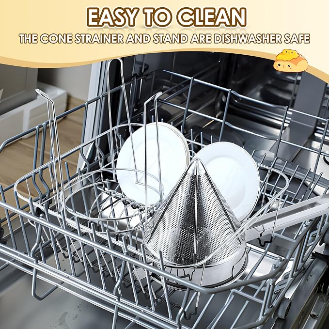 Feekoon Stainless Steel Chinois Strainer - Image 6