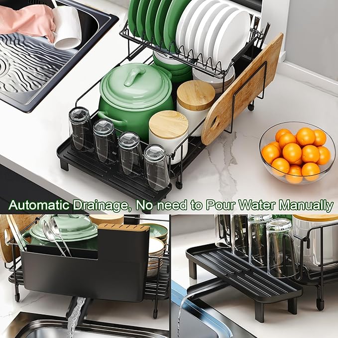 Runnatal Large Dish Drying Rack - Image 5