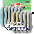 Dual Sided All-Purpose Sponges Kitchen, Dish Sponge by PANYEE
