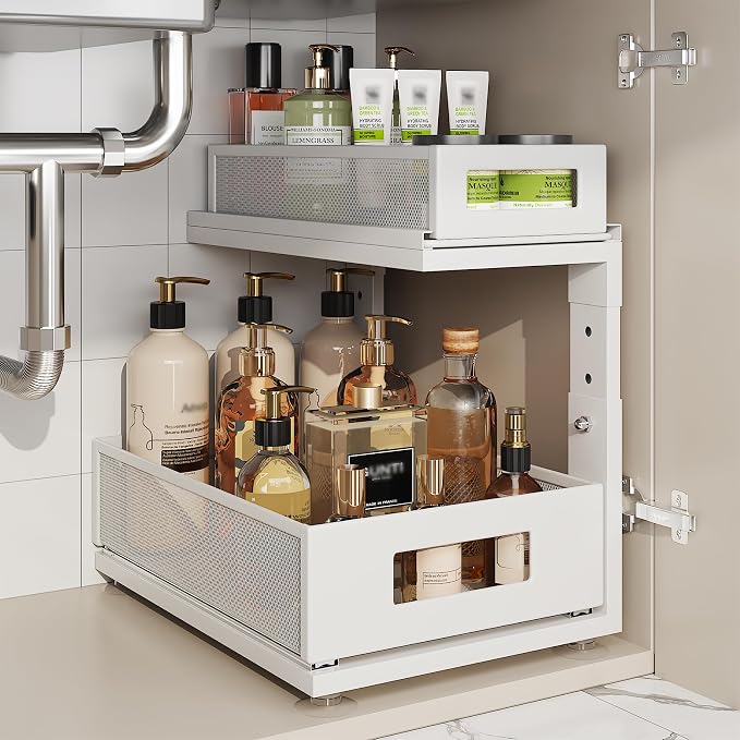 1 Pack 15.74IN-Depth Under Sink Organizer by Corbyles