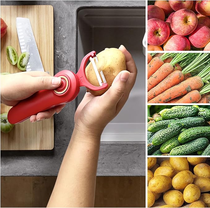 3-in-1 Electric Peeler | Auto Blade - Image 9