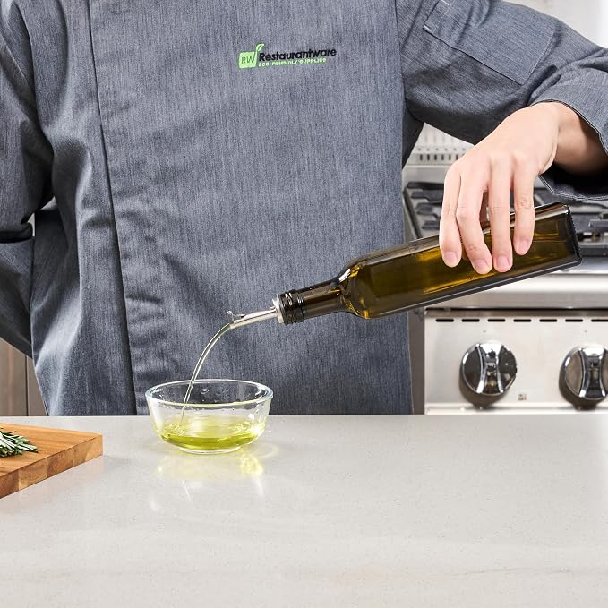 Restaurantware RW Base 16.9 Ounce Olive Oil Dispenser 1 Kitchen Oil Dispenser - Image 5