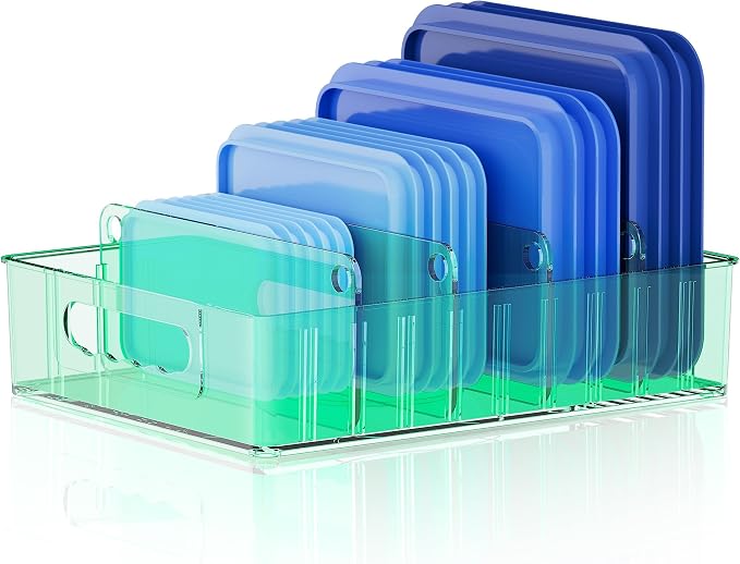 LYNG Lid Organizers Inside Cabinet, Food Container Lid Organizer by Unknown