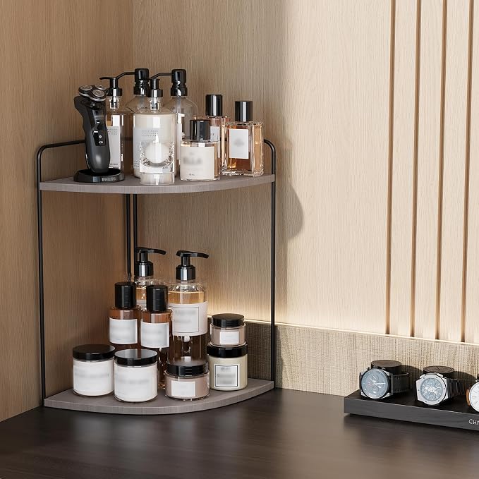 Forest Angle Bathroom Counter Organizer, Countertop Organizer, Vanity Organizers - Image 4