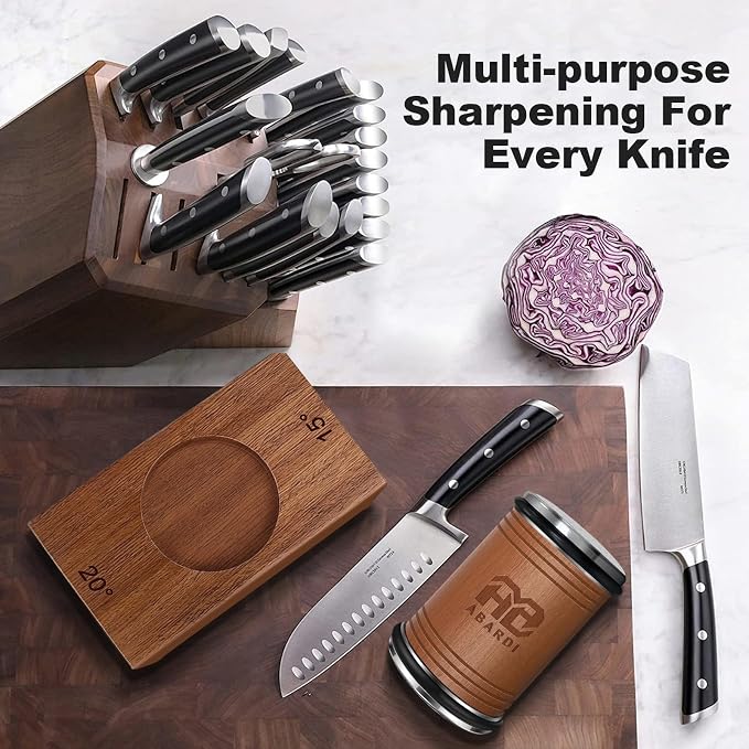 Abardi Rolling Knife Sharpener, Knife Sharpening - Image 7