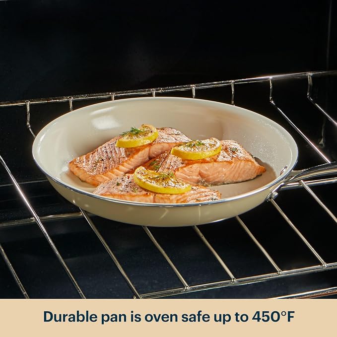 Pyrex 2-Piece Ceramic Cookware Grill & Fry Pan Set - Image 7