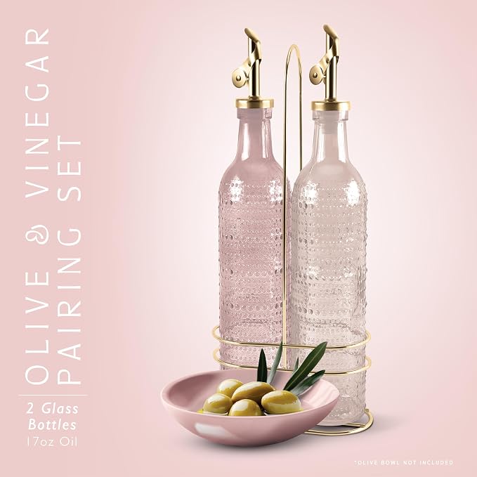 COOK WITH COLOR Glass Olive Oil Bottle Dispenser - Image 2