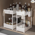 Sevenblue 2 Pack Under Sink Organizer, Under Bathroom Cabinet Organizer by Sevenblue