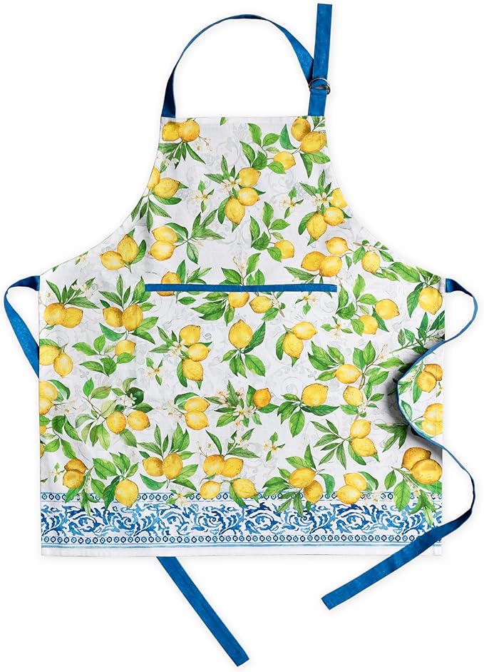 Maison d' Hermine 100% Cotton Apron by MaisondHermine