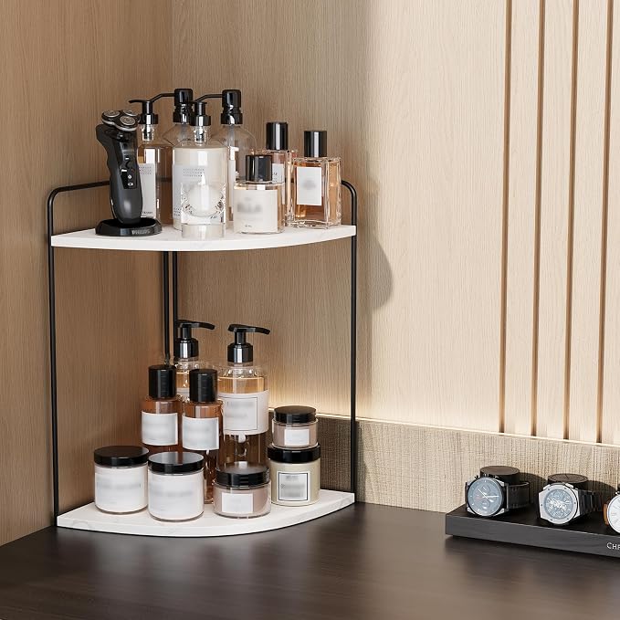 Forest Angle Bathroom Counter Organizer, Countertop Organizer, Vanity Organizers - Image 4