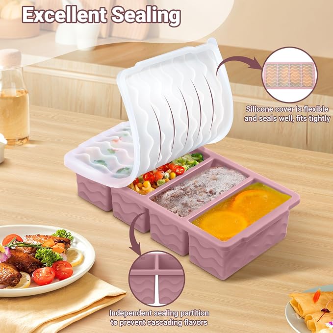 Doasuwish Silicone Freezer Tray - Image 5