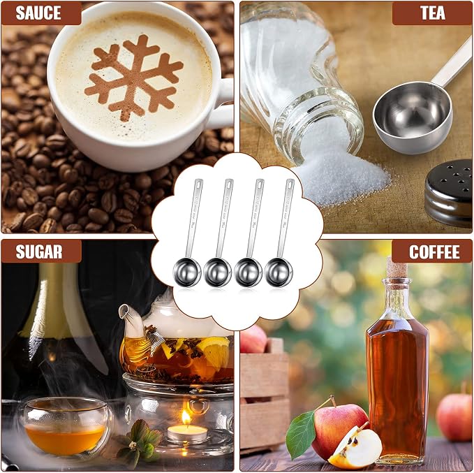 Geiserailie 4 Pcs 2 Tablespoon Scoops - Image 5