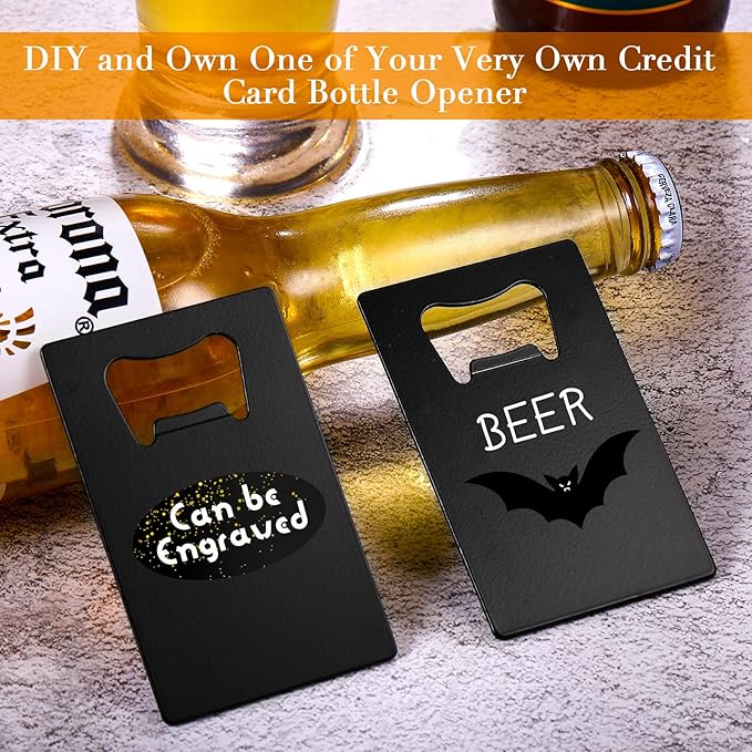 60 Pcs Credit Card Bottle Opener Groomsmen Bridesmaid Wallet Bottle Opener Beer - Image 4