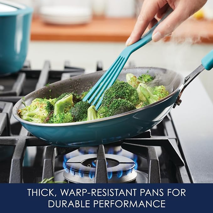Rachael Ray Cook + Create Nonstick Cookware/Pots and Pan Set, 10 Piece - Image 9