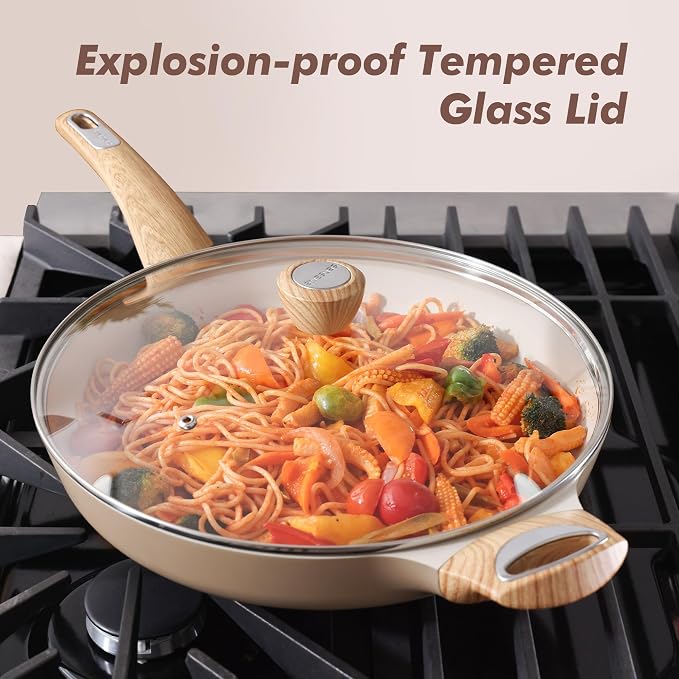 SENSARTE Ceramic Nonstick Frying Pan Skillet - Image 3