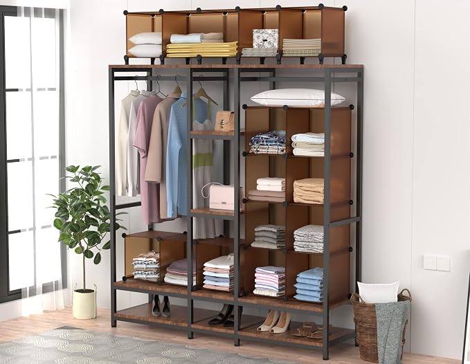 HOMIDEC Cube Storage Organizer 16-Cube Storage Shelf, Closet Organizer - Image 4