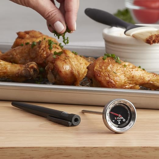 Taylor Pro Series Analog Instant Read Thermometer, Temperature Monitoring: 120F - Image 6