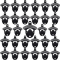 30 Packs Black Bottle Top Opener Wall Mounted Beer Cap Opener Stainless Bulk by Wallmountedbottleopener
