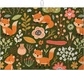 Cute Fox Dish Drying Mat for Kitchen Counter Animals Drying Pad Absorbent by MOUNTANLLY