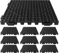 Tioncy 10 Pcs Bar Countertop Supplies Interlocking Mats 12 x 12 Inch Rubber by Tioncy