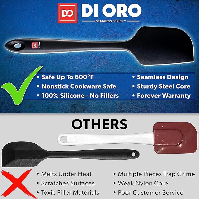DI ORO Silicone Spatula Set - Image 2