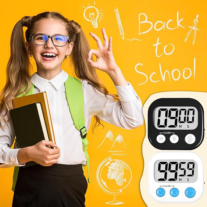 ZILLEEN Classroom Timer for Kids Teachers Digital Timers - Image 6