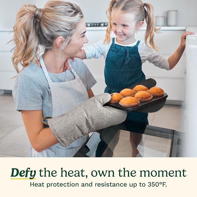 Cuisinart Heritage Kitchen Oven Mitts – Heat-Resistant Kitchen Mitts - Image 2