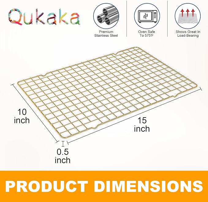 2-Pack Cooling Racks for Cooking and Baking - Image 6