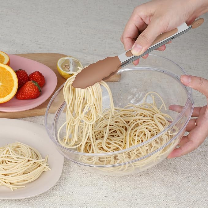 Hotec Mini Silicone Kitchen Tongs - Image 7