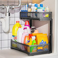 Under Sink Organizer, High Adjustable 2 Tier Under Sink Organizers and Storage by Dolesman