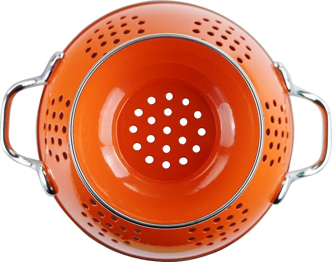 Calypso Basics by Reston Lloyd Powder Coated Enameled Colander, 1.5 Quart - Image 9