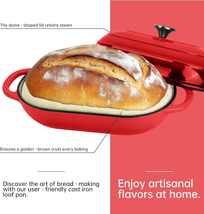 Premium Enameled Cast Iron Dutch Oven - Image 4