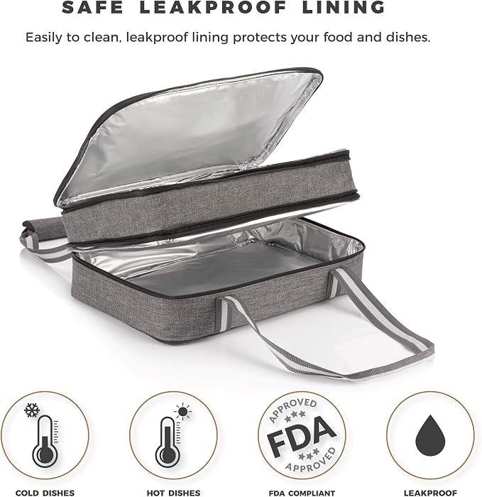 Stack Store Plus More Insulated Casserole Carrier - Image 6