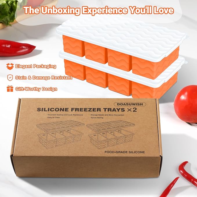 Doasuwish Silicone Freezer Tray - Image 7