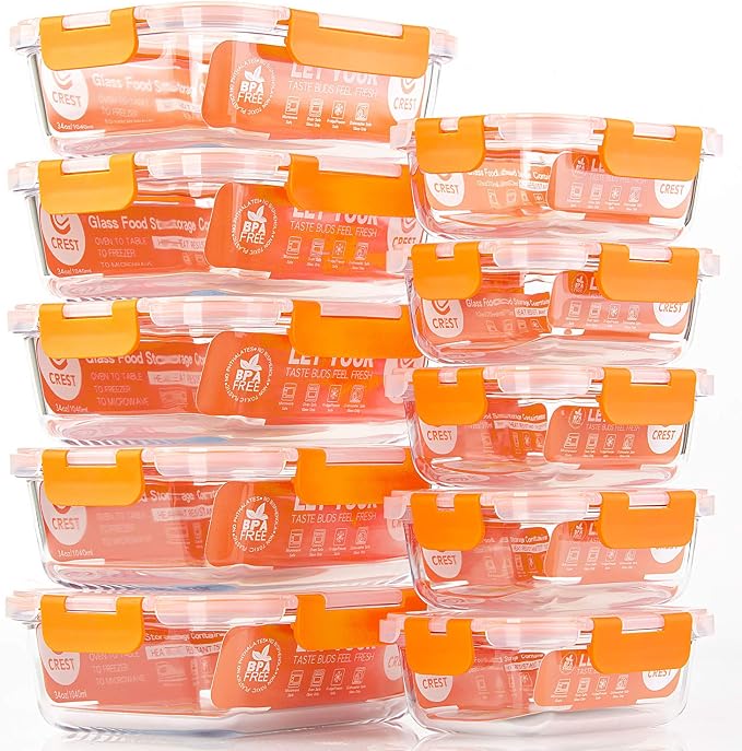 C CREST Glass Food Storage Containers - Image 7