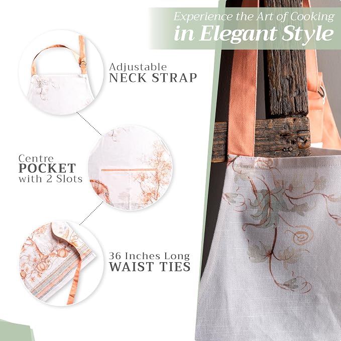 Maison d' Hermine 100% Cotton Apron - Image 6