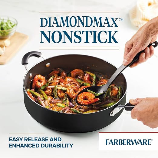 Farberware Cookstart DiamondMax Nonstick Jumbo Cooker - Image 5