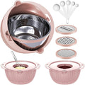 4-1 Colander with Bowl & Spoons Set by Balavina