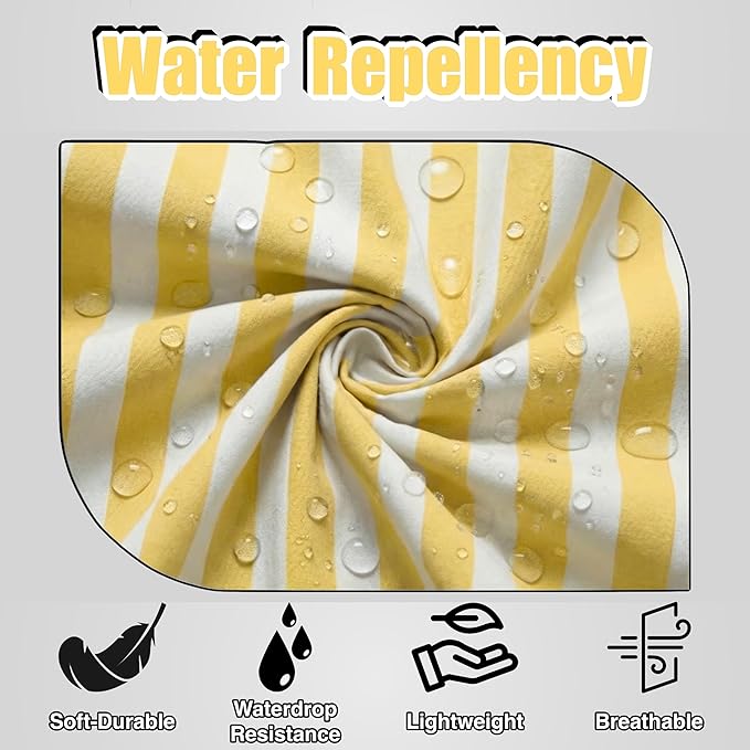 TOSHEX Kitchen Apron Waterdrop Resistant Cotton Apron - Image 3
