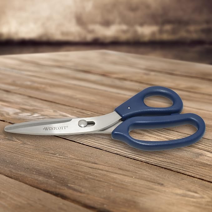 Westcott 8" Power Pivot Stainless Steel Hard Handle High-Leverage Crafting and - Image 13