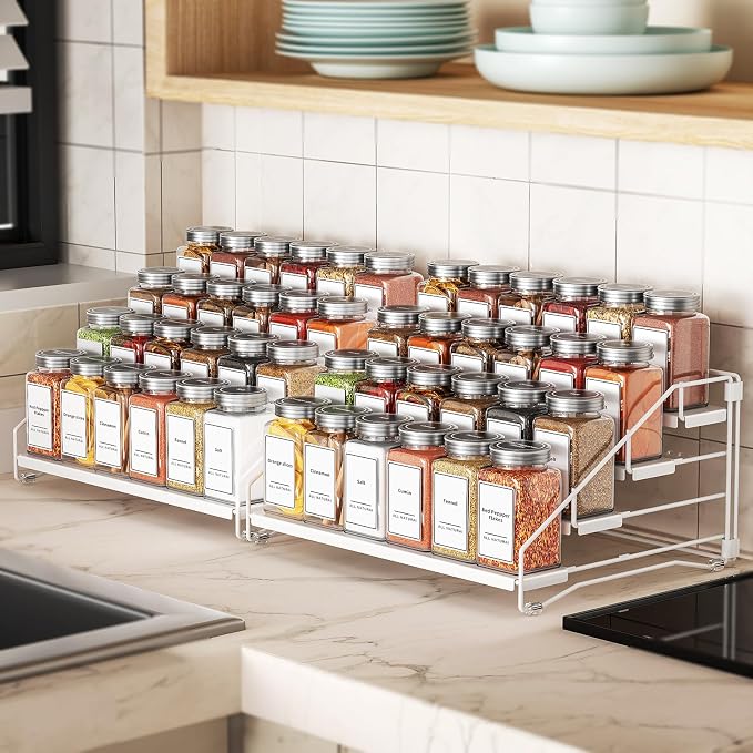 BOIVSHI Spice Organization for Cabinet, Spice Rack Organizer, Spice Rack - Image 3