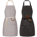 BeLuyi 2 Pack Adjustable Bib Apron by BELUYI